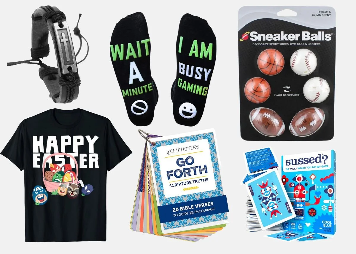 Easter baskets for 12 year 2024 old boy